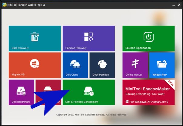 disk partition management