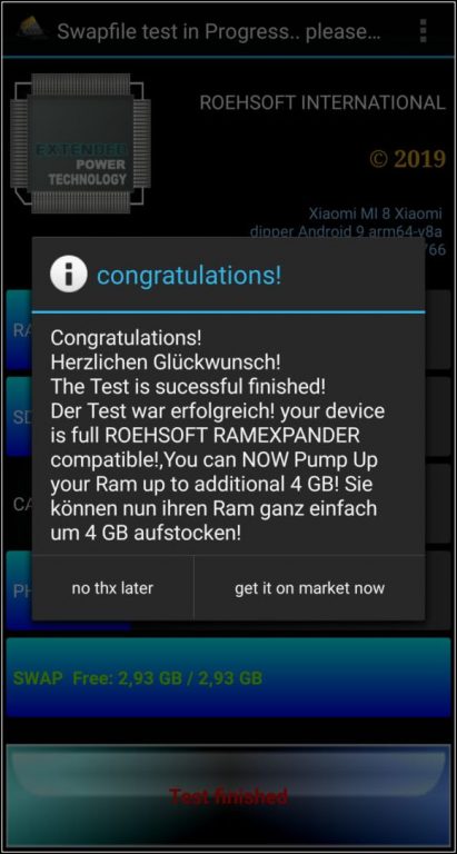 congratulations memory info