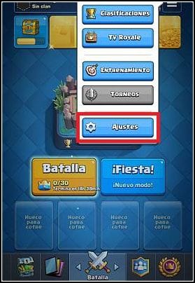 recuperar cuenta Clash Royale