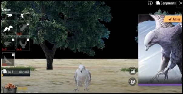 mascota de PUBG Mobile