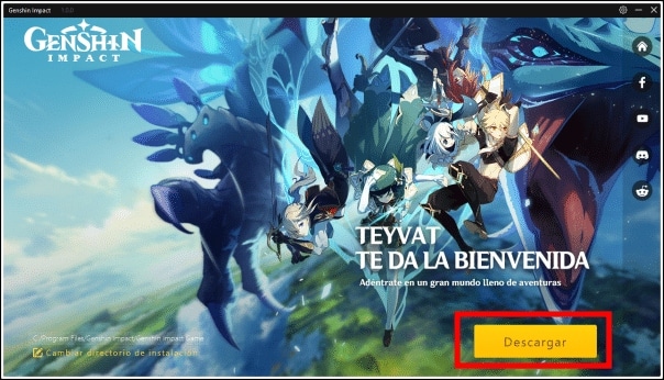 descargar Genshin Impact PC
