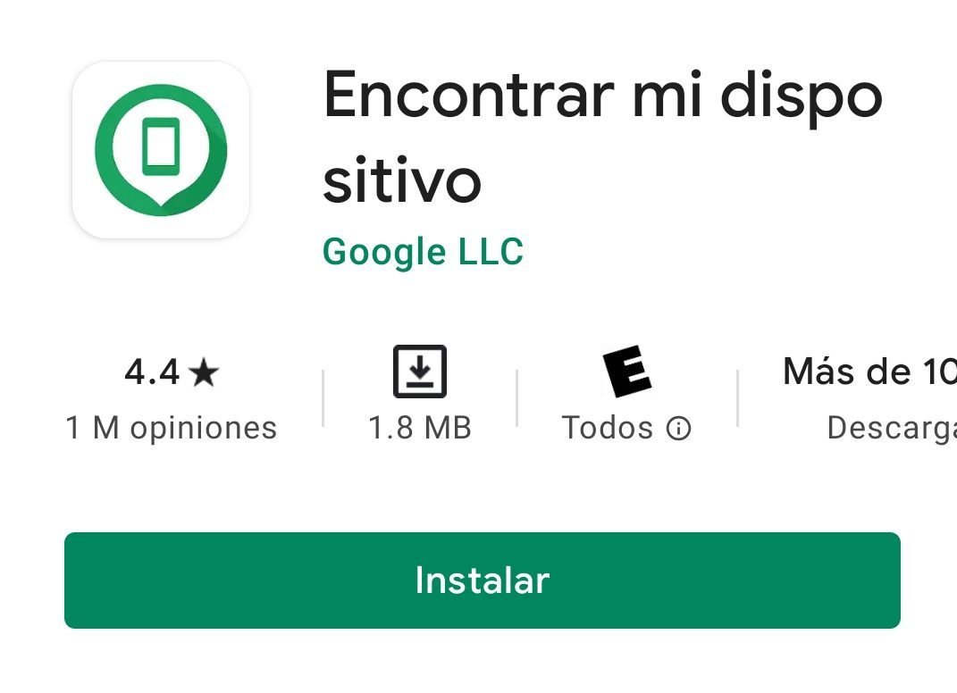 encontrar mi dispositivo