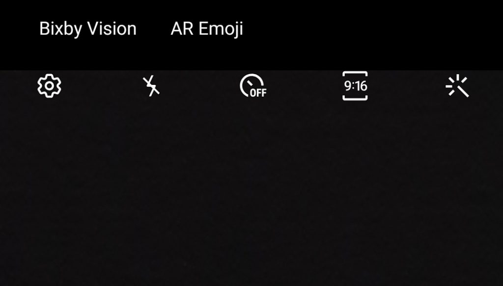 configuración de cámara