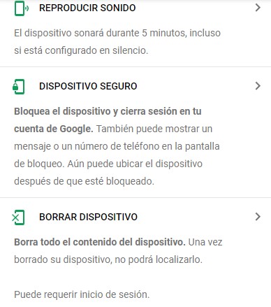 reproducir sonido encontrar dispositivo